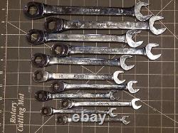 Mac 11 OF 12Pc Metric Reversible Ratcheting Wrench Set 8MM 19MM 6Pt 6 Point RWO