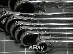 Mac 12Pc Metric Reversible Ratcheting Combo Wrench Set 7MM 19MM 6Pt 6 Point NICE
