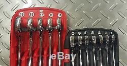 Mac Tools 12 Pc Precision Torque Metric Combination Ratchet Wrench Set With Holder