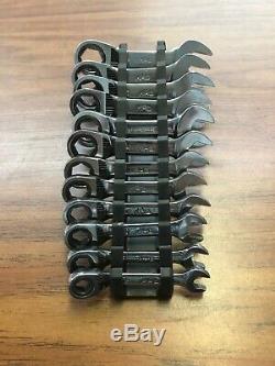 Mac Tools 12 point Metric 8-19 Stubby Ratcheting wrench set Please Read