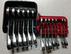 Mac Tools 13pc Combination Ratchet Wrench Set Stubby, 12pt Metric NICE