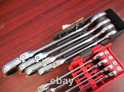 Mac Tools 8 Pc. SAE 12 Pt. Flexible Head Ratcheting Wrench Set FREE SHIPPING