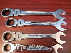 Mac Tools 8 Pc. SAE 12 Pt. Flexible Head Ratcheting Wrench Set FREE SHIPPING