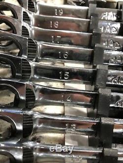 Mac Tools Metric Reversible 6 Point Ratcheting Wrench Set SRWM0612K