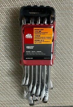 Mac Tools Reversible Ratcheting Wrench Set Metric 6pt SRWMO126PT