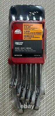 Mac Tools Reversible Ratcheting Wrench Set Metric 6pt SRWMO126PT