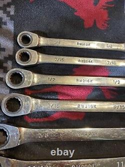 Mac ratcheting wrench set SAE