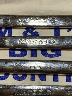 Matco 7pc Standard Double Box End Ratchet Wrench Set GRBL1212 2424