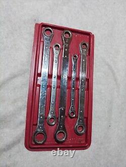 Matco Extra Long Double Ratcheting Box End Wrench Set Of 5 Sae