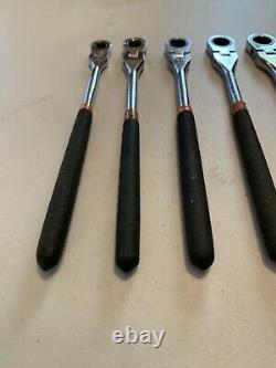 Matco SRFM102PA 8 PC Metric Flex Ratcheting Wrench Set 8mm to 19mm