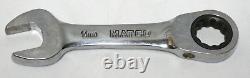 Matco Tool S7GRBSM12 9PC Metric Stubby Combination Ratcheting Wrench Set 10-19MM