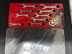 Matco Tool SGRBSM10T 9PC METRIC STUBBY RATCHETING WRENCH SET 10mm-19mm (NO 11mm)