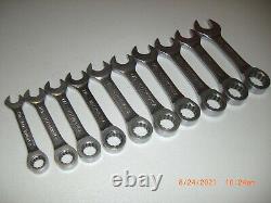 Matco Tools 10 Piece Stubby Metric Ratcheting Wrench Set 10mm 19mm