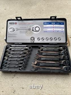 Matco Tools 12PC Metric Combination Ratcheting Wrench Set 8-19MM