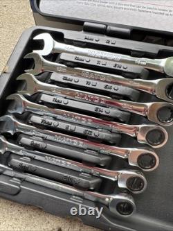 Matco Tools 12PC Metric Combination Ratcheting Wrench Set 8-19MM