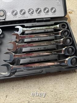 Matco Tools 12PC Metric Combination Ratcheting Wrench Set 8-19MM