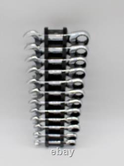 Matco Tools 12 Pc Metric Reversible Combination Ratcheting 8mm-19mm Wrench Set