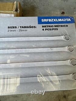 Matco Tools 4 PIECE 0° FLEX RATCHETING EXTRA LONG WRENCH SET, 16-18