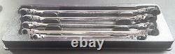 Matco Tools 5 Piece Reversible Double Box Flex Ratcheting Wrench Set W-tray