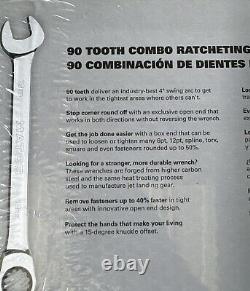 Matco Tools 90 Tooth Combo Ratcheting Wrench Set, New 12 Pc Metric 8-19 mm