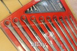Matco Tools SGRBZXLM102 10pc Metric XL Zero Offset Ratcheting Wrench Set LOOK