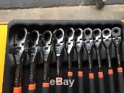 Matco Tools SRF102PA 10pc Flex Head Ratcheting Wrench Set (Very Nice)