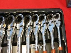 Matco Tools flex ratcheting wrench set SRFM102P