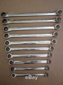 Matco USA Made Metric 10-19mm Double Box Ratcheting Wrench Set Pro-Swing