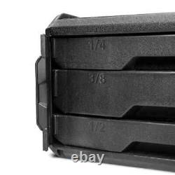 Mechanics Tool Set Kit Socket 270 Piece Case Tools Sae Metric Drive Box Ratchet