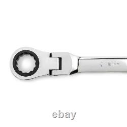 Metric 72-Tooth Flex Head Combination Ratcheting Wrench Tool Set (16-Piece)