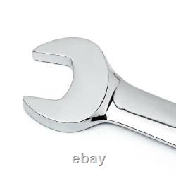 Metric 72-Tooth Reversible Combination Ratcheting Wrench Tool Set (16-Piece)