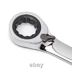 Metric 72-Tooth Reversible Combination Ratcheting Wrench Tool Set (16-Piece)