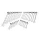 Metric 72 Tooth Standard Ratcheting Combination Wrench Hand Tool Set 32 Pieces