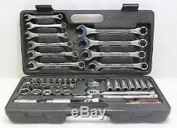 Metrinch -46 Piece- Socket Wrench Ratchet Set USED