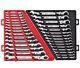 Milwaukee 144-position Flex-head Ratcheting Combination Wrench Set Sae + Metric