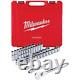 Milwaukee-48-22-9010 47 pc. 1/2 in. Socket Wrench Set (SAE & Metric)