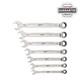 Milwaukee 48-22-9406 Sae Combination Ratcheting Wrench Mechanics Tool Set