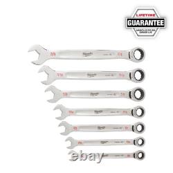 Milwaukee 48-22-9406 SAE Combination Ratcheting Wrench Mechanics Tool Set
