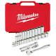 Milwaukee 48-22-9408 3/8-inch Drive Durable Sae Ratchet And Socket Set- 28pc