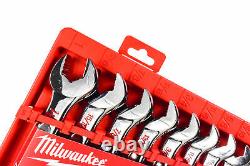 Milwaukee 48-22-9415 Max Bite Combination Wrench Set SAE 15 Piece