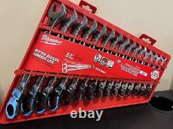 Milwaukee 48-22-9416 Ratcheting Combination Wrench Set 15 Piece