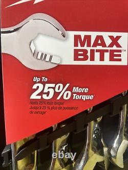 Milwaukee 48-22-9515 Metric Combination Wrench Set Silver (Pack of 15)