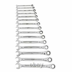 Milwaukee 48-22-9516 15pc Ratcheting Combination Wrench Set Metric New