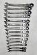 Milwaukee Combination Wrench Flex Head Ratcheting 14 Piece Assorted Wrench Set