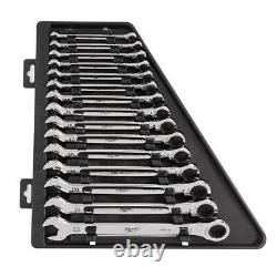 Milwaukee MLW48-22-9516 Ratcheting Combination Wrench Set Metric