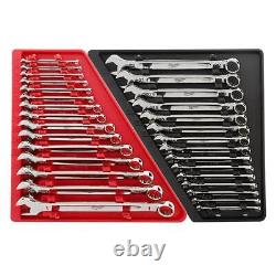 Milwaukee Mechanics Tool Sets Combination Sae/Metric Wrench Tool Set (30-Pcs)