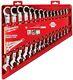 Milwaukee Ratchet Wrench Set I-beam Handle Ink-filled Size Open-end Grip (15-pc)