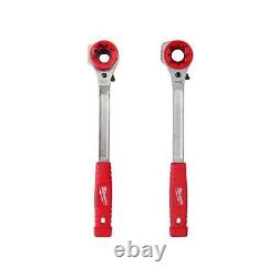 Milwaukee Ratcheting Wrench Set 3/4 Linemans High Leverage (2-Piece)