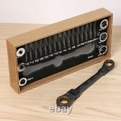 Multifunction Ratcheting Socket Wrench Set Box End Wrench Metric With Adapter