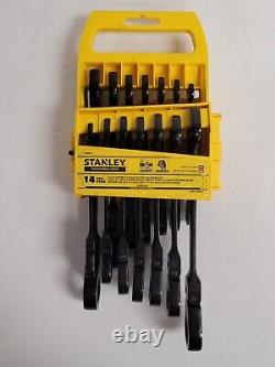 (N74096-1) Stanley STMT17985CCT Flex Head Ratcheting 14 PC Wrench Set